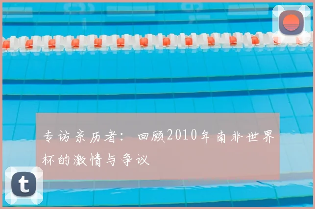 专访亲历者：回顾2010年南非世界杯的激情与争议